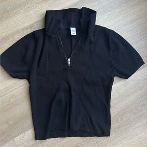 Twik quarter zip top